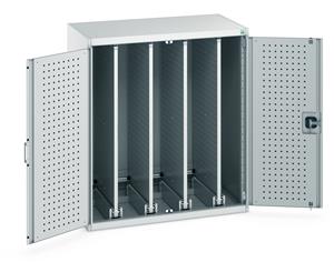 Bott 1050mm wide x 650mm deep pre Kitted cupboards with Shelves Drawers or Eurocontainers Cubio SMV-10612-4.1 Cupboard